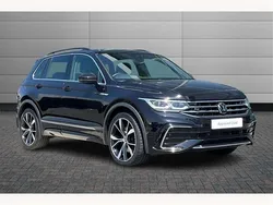 Black Used 2022 VW Tiguan R-line SUV | £28,240 (Fair price)