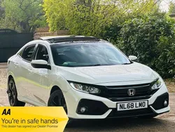 White Used 2018 Honda Civic EX Hatchback | £11,490 (Fair price)