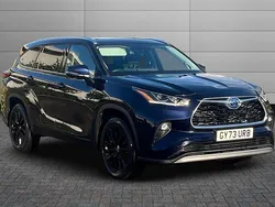 Blue Used 2023 Toyota Highlander Premium SUV | £44,150 (Fair price)