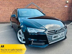 Black Used 2018 Audi A4 S-Line Sedan | £11,489 (Good price)