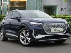 Blue Used 2022 Audi Q4 e-tron S-Line SUV | £22,590