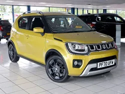 Yellow Used 2021 Suzuki Ignis SZ-T Hatchback | £13,989 (Fair price)
