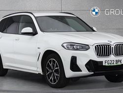 White Used 2022 BMW X3 M Sport SUV | £28,750 (Good price)