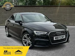 Black Used 2017 Audi A3 S-Line Sedan | £10,995 (Good price)