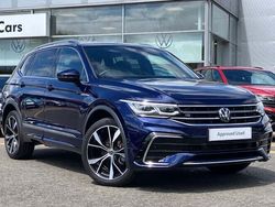 Blue Used 2024 VW Tiguan Allspace R-line SUV | £32,795 (Fair price)