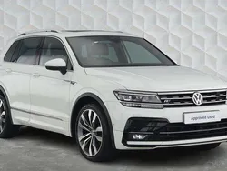 White Used 2019 VW Tiguan R-line SUV | £21,750 (Fair price)