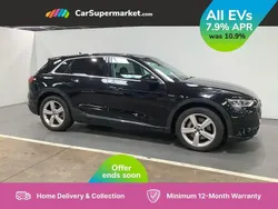 Black Used 2021 Audi e-tron SUV | £18,697 (Fair price)