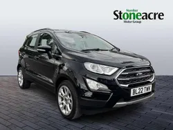 Black Used 2022 Ford Ecosport Titanium SUV | £11,390 (Fair price)