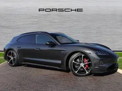Volcano grey metallic New 2025 Porsche Taycan 4S Cross Turismo Sedan | £120,000