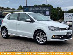 White Used 2015 VW Polo SE Hatchback | £8,695 (Fair price)