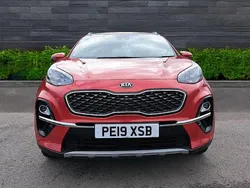 Red Used 2019 Kia Sportage 4 SUV | £18,088 (Fair price)