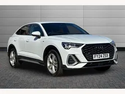 Glacier white Used 2024 Audi Q3 S-Line SUV | £32,795 (Fair price)
