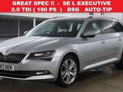 Silver Used 2017 Skoda Superb SE L Executive Estate | £13,790 (Fair price)