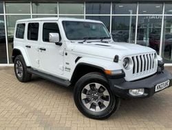 White Used 2023 Jeep Wrangler Overland SUV | £40,995 (Good price)