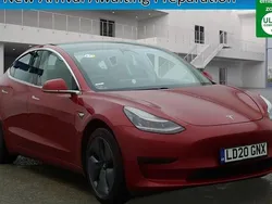 Red Used 2020 Tesla Model 3 Standard Range Plus Sedan | £16,000 (Good price)