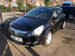 Black Used 2009 Vauxhall Corsa Hatchback | £2,995 (Fair price)