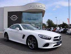 White Used 2017 Mercedes SL400 AMG line Cabriolet | £30,790 (Fair price)