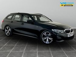 Black Used 2019 BMW 320 M Sport Estate | £18,595 (Fair price)