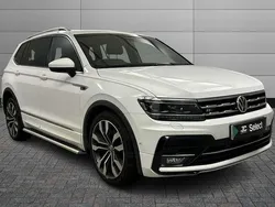 White Used 2021 VW Tiguan Allspace R-line SUV | £29,500 (Good price)