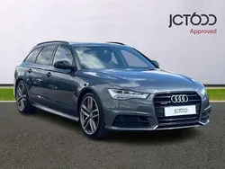 Grey Used 2018 Audi A6 Black Edition Estate | £17,500 (Fair price)