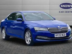 Blue Used 2022 Skoda Superb SE L Hatchback | £15,437 (Good price)