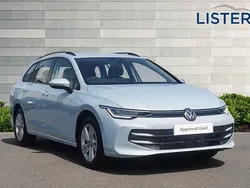 Crystal ice blue Used 2025 VW Golf VIII Life Estate | £29,490 (Expensive)