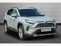 Green Used 2022 Toyota RAV4 Hybrid SUV | £25,050 (Fair price)
