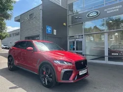 Red Used 2022 Jaguar F-Pace SVR SUV | £52,595
