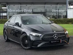 Black Used 2025 Mercedes A180 AMG Line Premium Plus Sedan | £30,995 (Expensive)