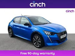 Blue Used 2020 Peugeot 208 GT-line Hatchback | £12,949 (Fair price)