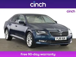 Blue Used 2019 Skoda Superb SE L Executive Hatchback | £13,699 (Good price)