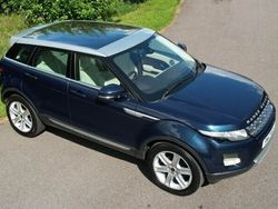 Blue Used 2012 Land Rover Range Rover evoque Prestige SUV | £9,995 (A bit pricey)