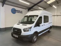 White Used 2022 Ford Transit S Van | £19,790 (Expensive)