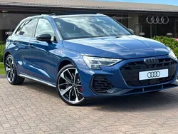 Blue New 2025 Audi S3 Black Edition Hatchback | £47,530 (A bit pricey)