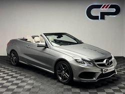 Silver Used 2014 Mercedes E220 AMG Cabriolet | £7,495 (Fair price)