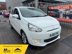 White Used 2015 Mitsubishi Mirage Hatchback | £1,995 (Good price)