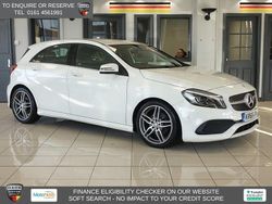 White Used 2016 Mercedes A160 AMG line Hatchback | £16,240 (A bit pricey)