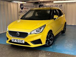 Yellow Used 2020 MG MG3 Excite Hatchback | £8,290 (Fair price)