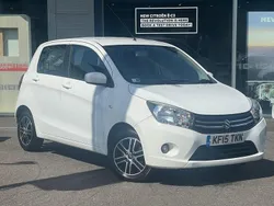 White Used 2015 Suzuki Celerio SZ4 Hatchback | £5,195 (Fair price)