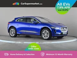 Blue Used 2021 Jaguar I-Pace S SUV | £17,697 (Fair price)