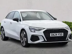 White Used 2024 Audi A3 Black Edition Hatchback | £28,914 (Expensive)