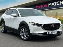 White Used 2023 Mazda CX-30 Inclusive SUV | £20,500 (Fair price)