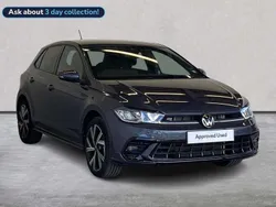Grey Used 2024 VW Polo R-line Hatchback | £22,626 (A bit pricey)