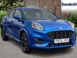 Blue Used 2022 Ford Puma Hatchback | £15,500 (Good price)