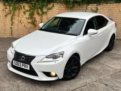 White Used 2013 Lexus IS300h Luxury Line Sedan | £6,995