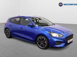 Blue Used 2019 Ford Focus ST-Line X Hatchback | £12,999 (Fair price)