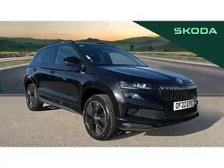Black Used 2022 Skoda Karoq SportLine SUV | £22,990 (Fair price)