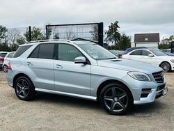 Silver Used 2015 Mercedes ML350 AMG line SUV | £11,900 (Good price)