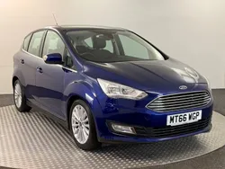 Blue Used 2017 Ford C-MAX Titanium MPV | £9,025 (Fair price)