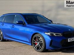 Blue Used 2024 BMW 320 M Sport Estate | £32,550 (Fair price)